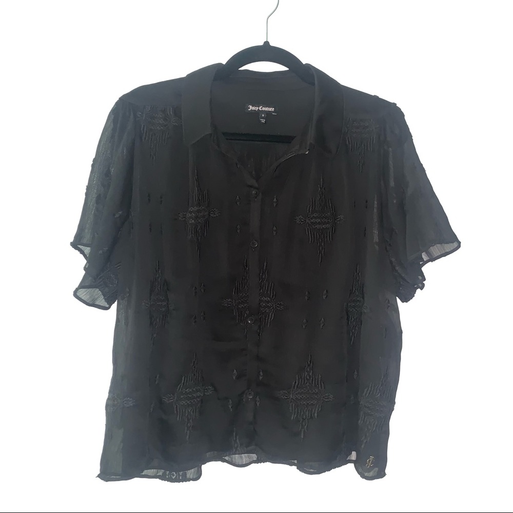 Juicy Couture Embroidered blouse